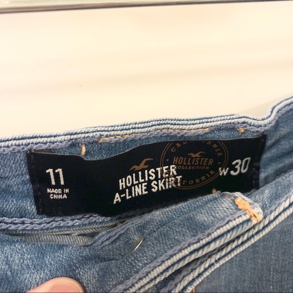 Hollister Denim Mini Skirt - Picture 3 of 4